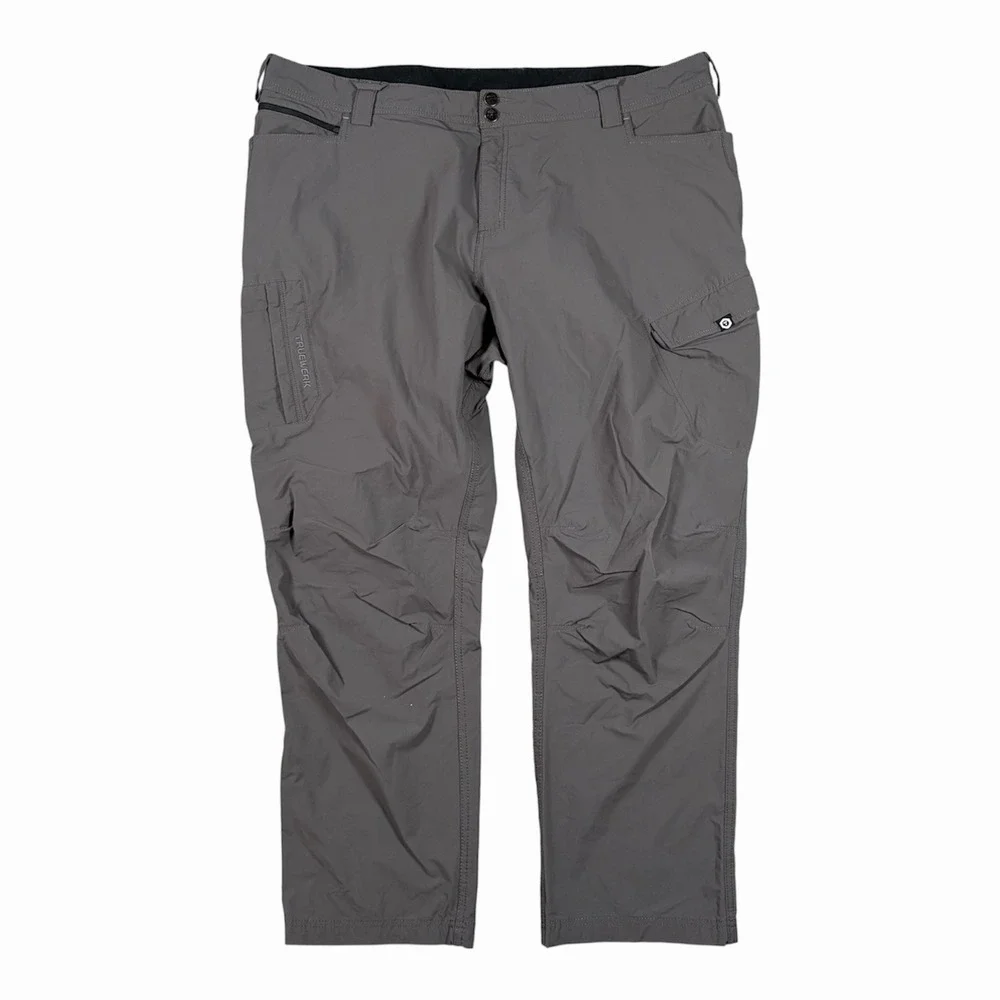 Truewerk T1 Werkpants Mens 44x30 Gray Technical Work Cargo Pants Carpenter EUC
